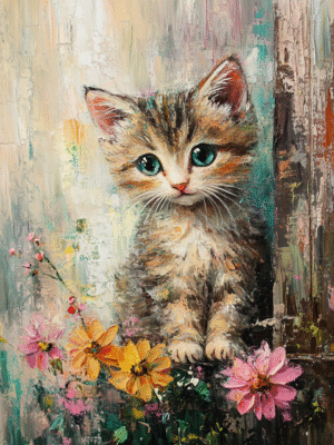 Sevimli Balkon Kedisi