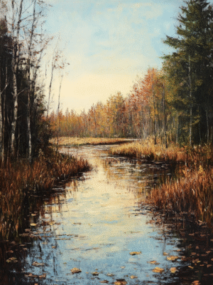 Sonbaharda Bir Nehir